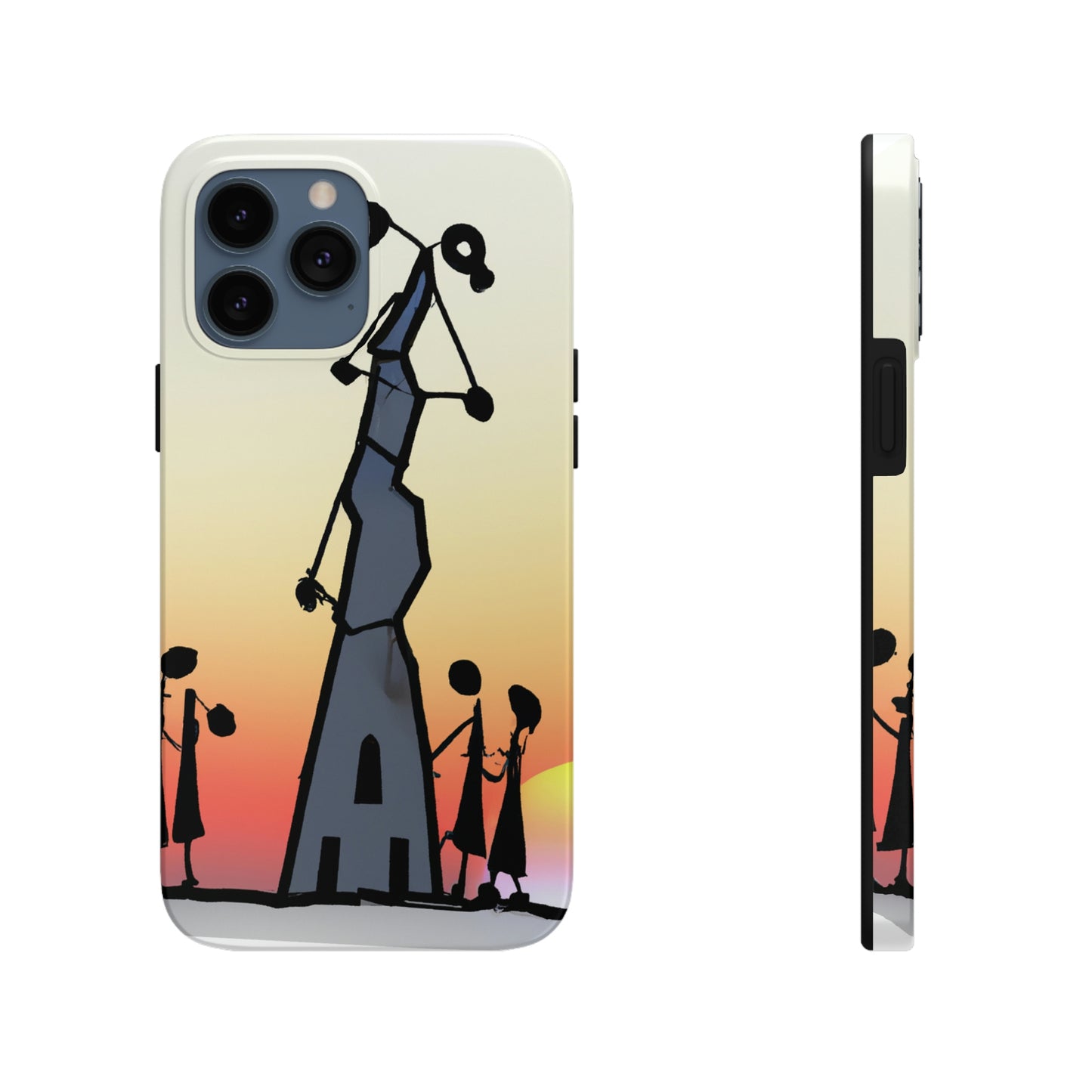 "Forgotten in the Sunset" - The Alien Tough Phone Cases