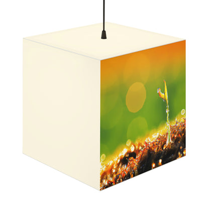 "A Lantern in the Mist." - The Alien Light Cube Lamp