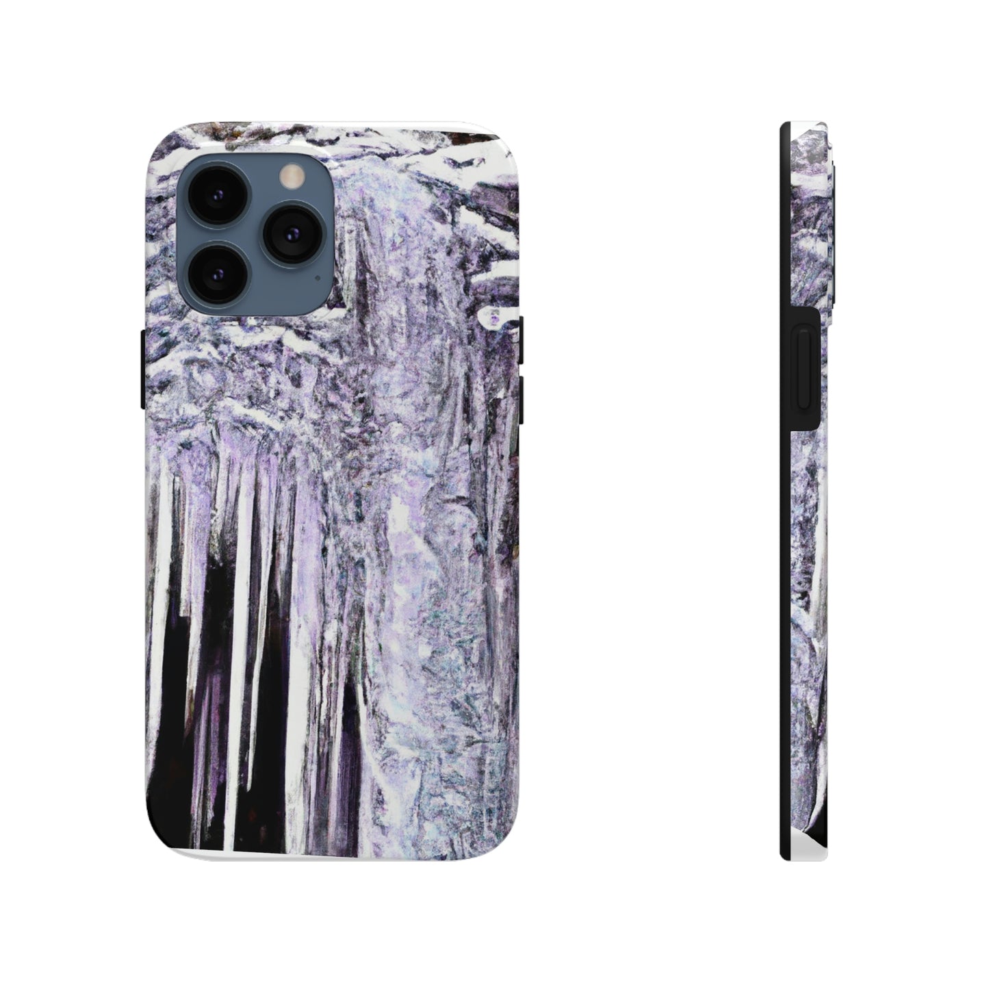 "Frost-Tipped Falls of Glistening Grief" - The Alien Tough Phone Cases