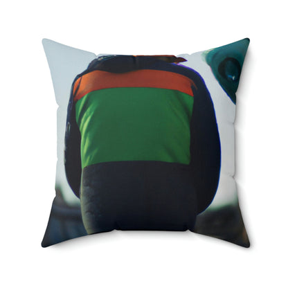 "Dreams of Flight" - The Alien Square Pillow