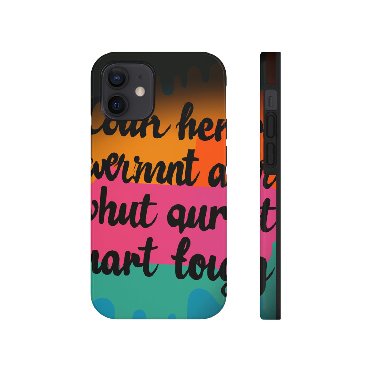 "Brave in the Face of Nightmares" - Die Alien Tough Phone Cases