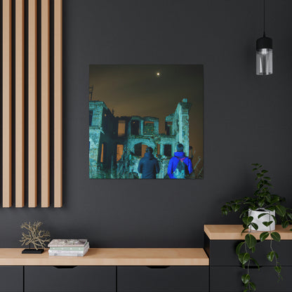 "The Haunted Castle on a Winter's Eve" - The Alien Canva