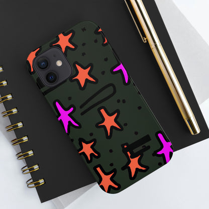 "Abandoned in the Glittering Night Sky" - The Alien Tough Phone Cases