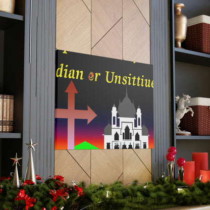 "Un mundo sin fe: examinando el fin de la religión" - The Alien Canva