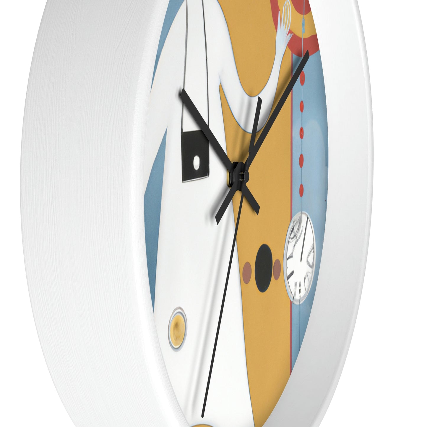 they have a greater purpose

"The Time-Travelling Trickster's Journey to Purpose" - The Alien Wall Clock