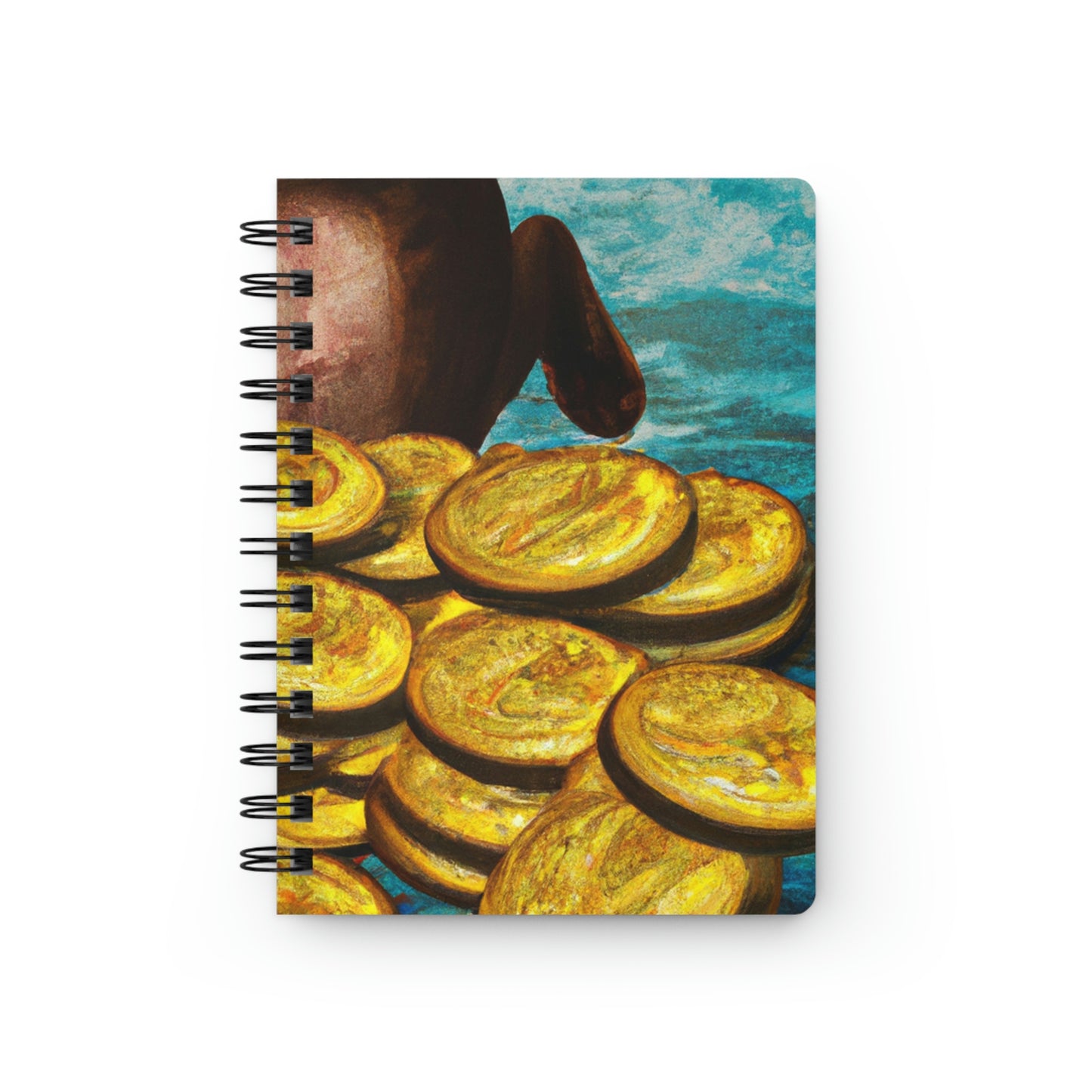 "La fortuna felina en un follaje de finanzas" - The Alien Spiral Bound Journal