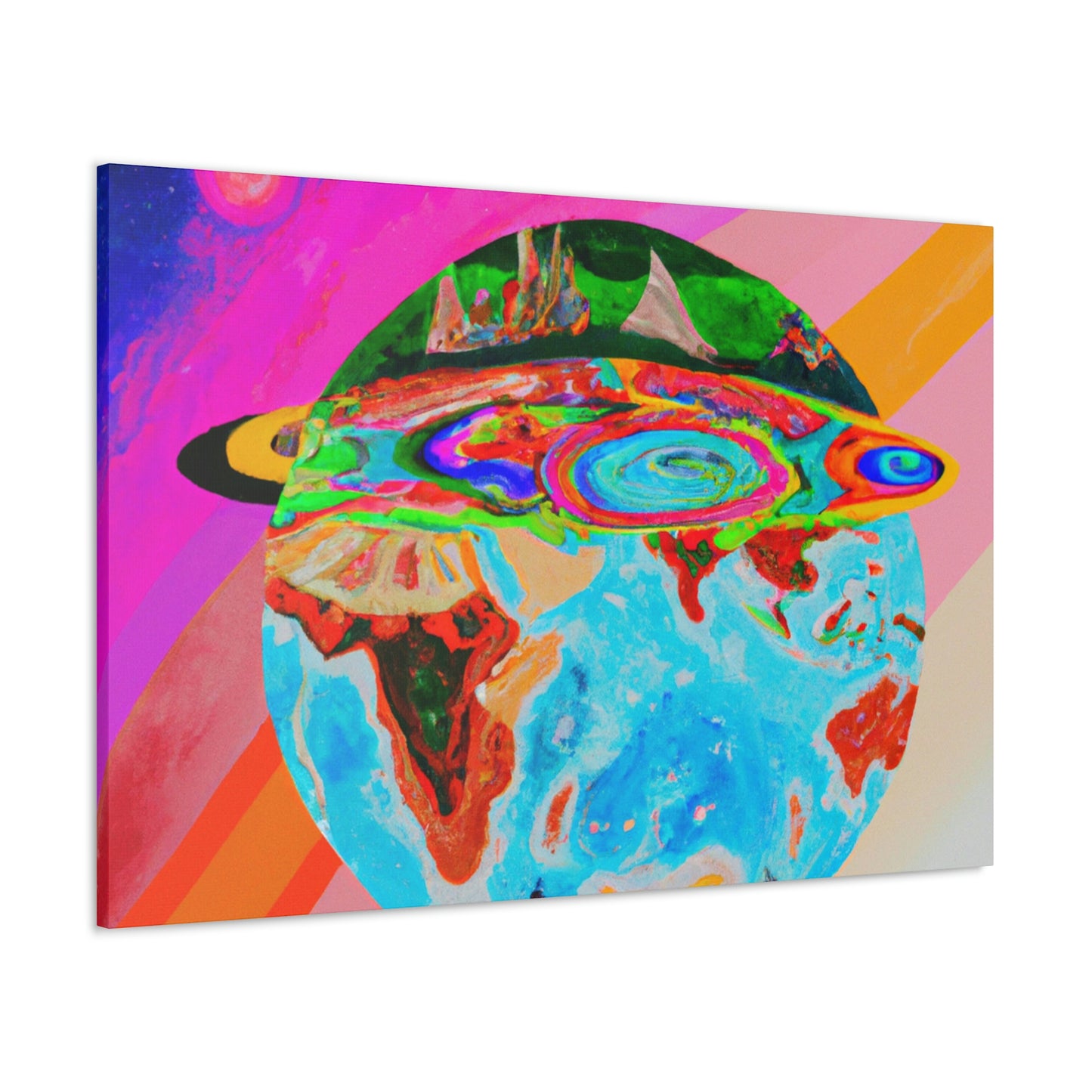 "Exploring the World Through Art" - Canvas