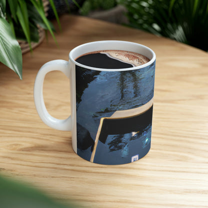 "The Floating Mystery Box" - The Alien Ceramic Mug 11 oz