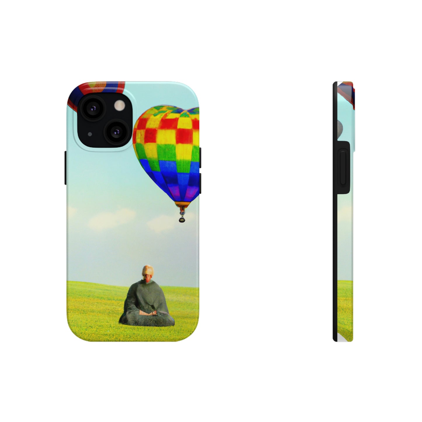 "Finding Stillness in the Sky" - The Alien Tough Phone Cases