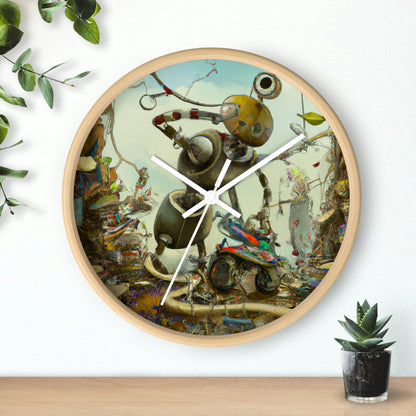 Robot Rejuvenates the Wilds - The Alien Wall Clock