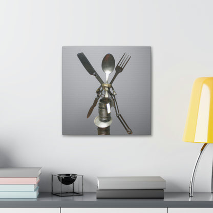 "Kitchen Sculpture Creations" - Canvas