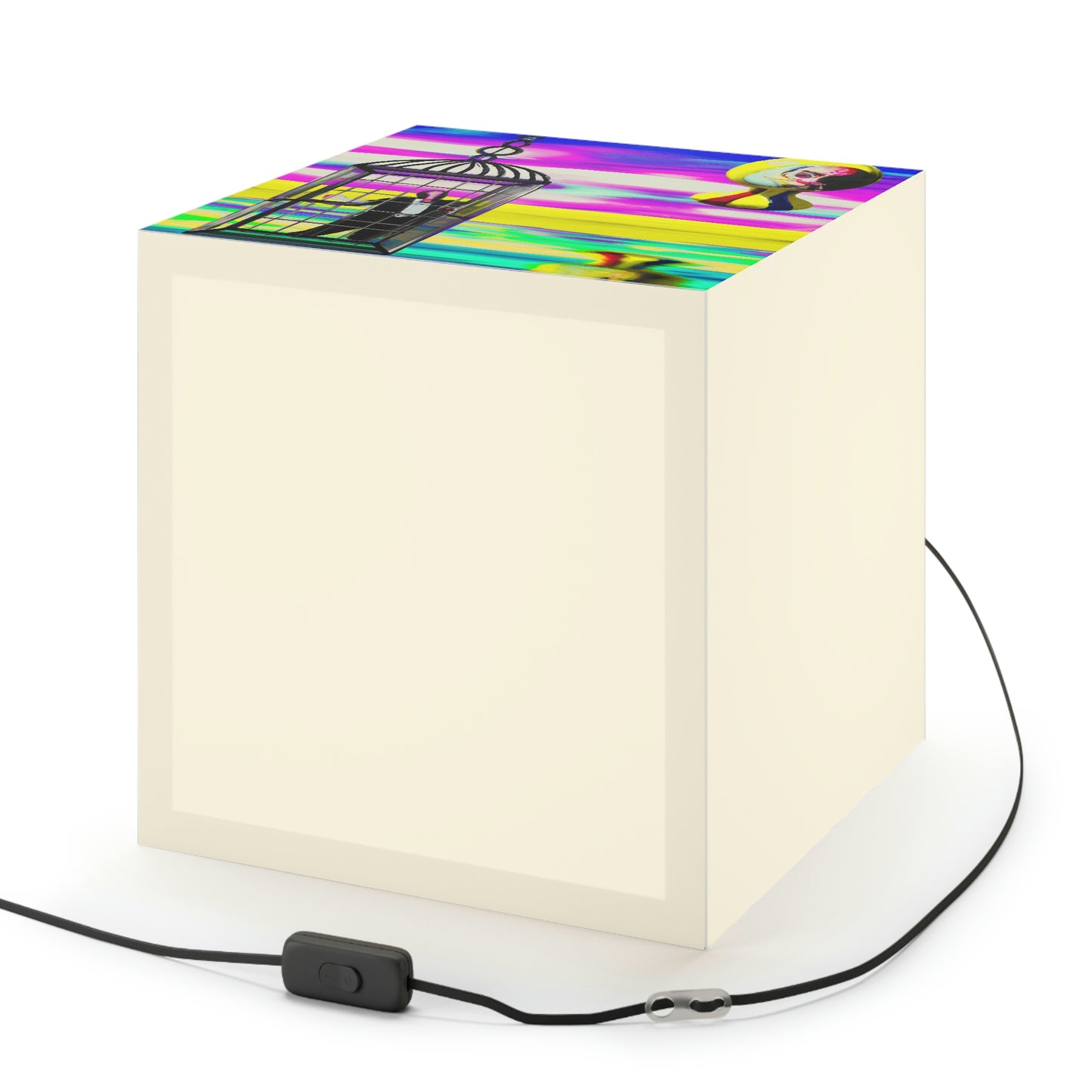 "A Prison of Brilliant Colors" - The Alien Light Cube Lamp