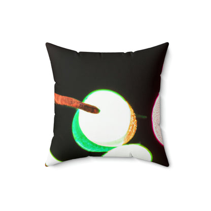 "Dancing in a Starry Shower". - The Alien Square Pillow