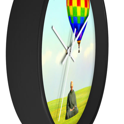 "Finding Stillness in the Sky" - The Alien Wall Clock