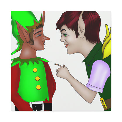 "The Elf and the Rogue's Bonding" - The Alien Canva