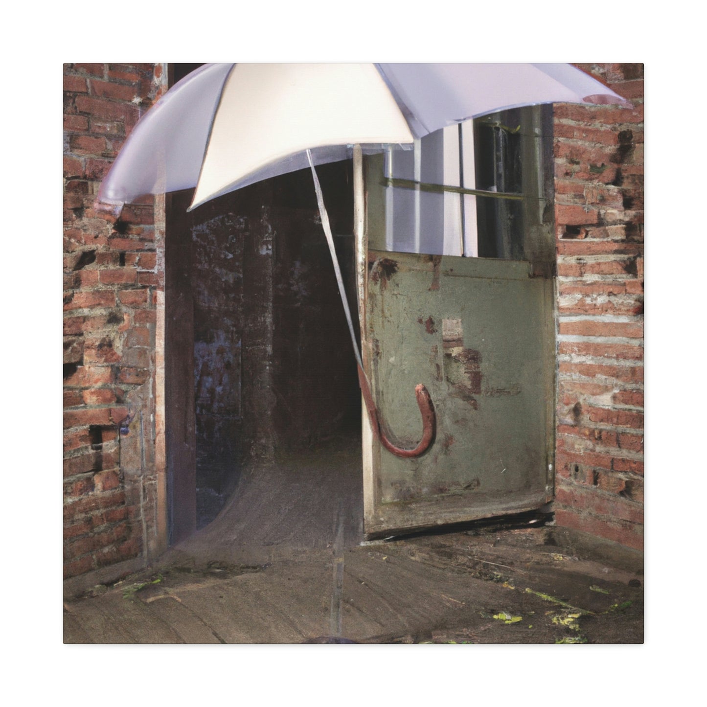 "The Magic Umbrella Portal" - Die Alien-Canva