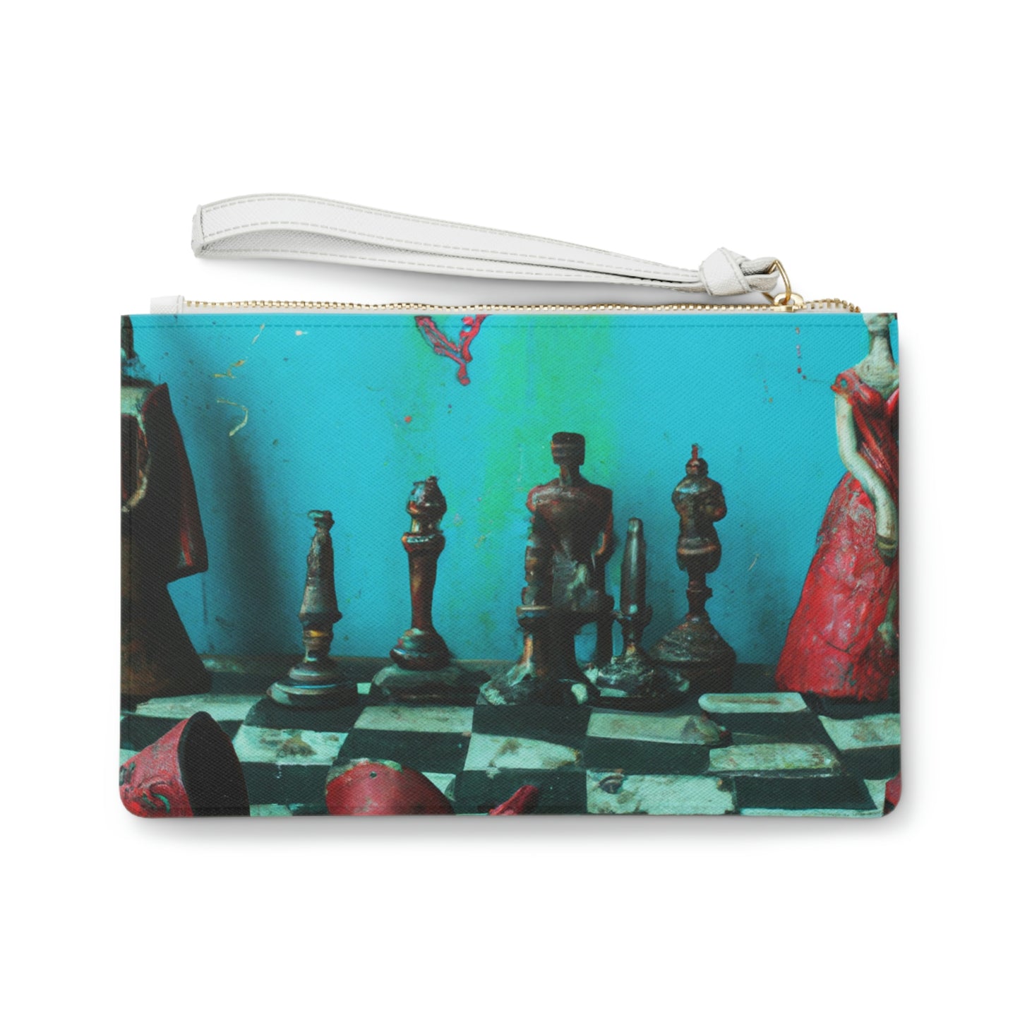 "A Forgotten Chess Set: Ready for a New Match" - The Alien Clutch Bag