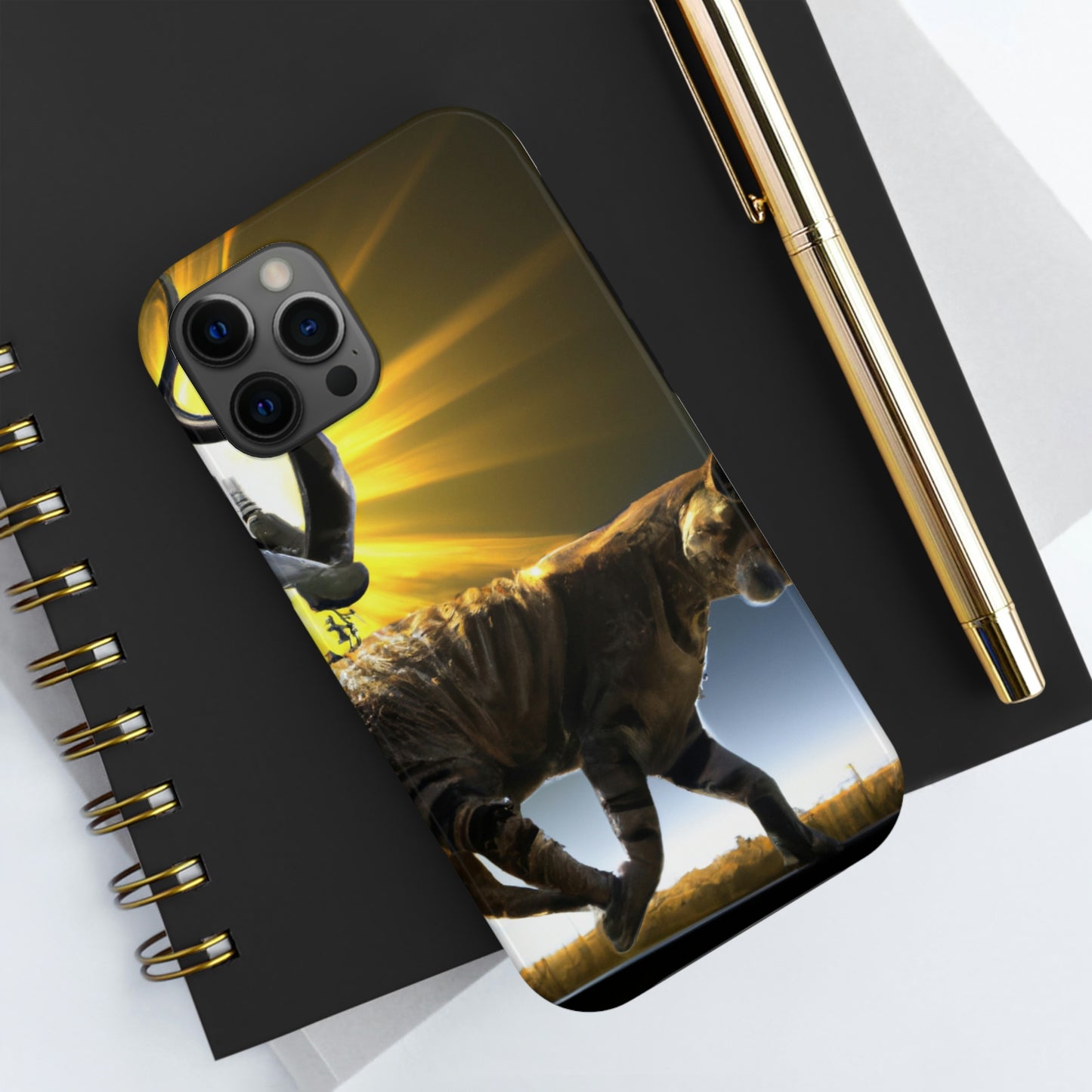 "A Purrfect Sunbeam Moment" - Die Alien Tough Phone Cases