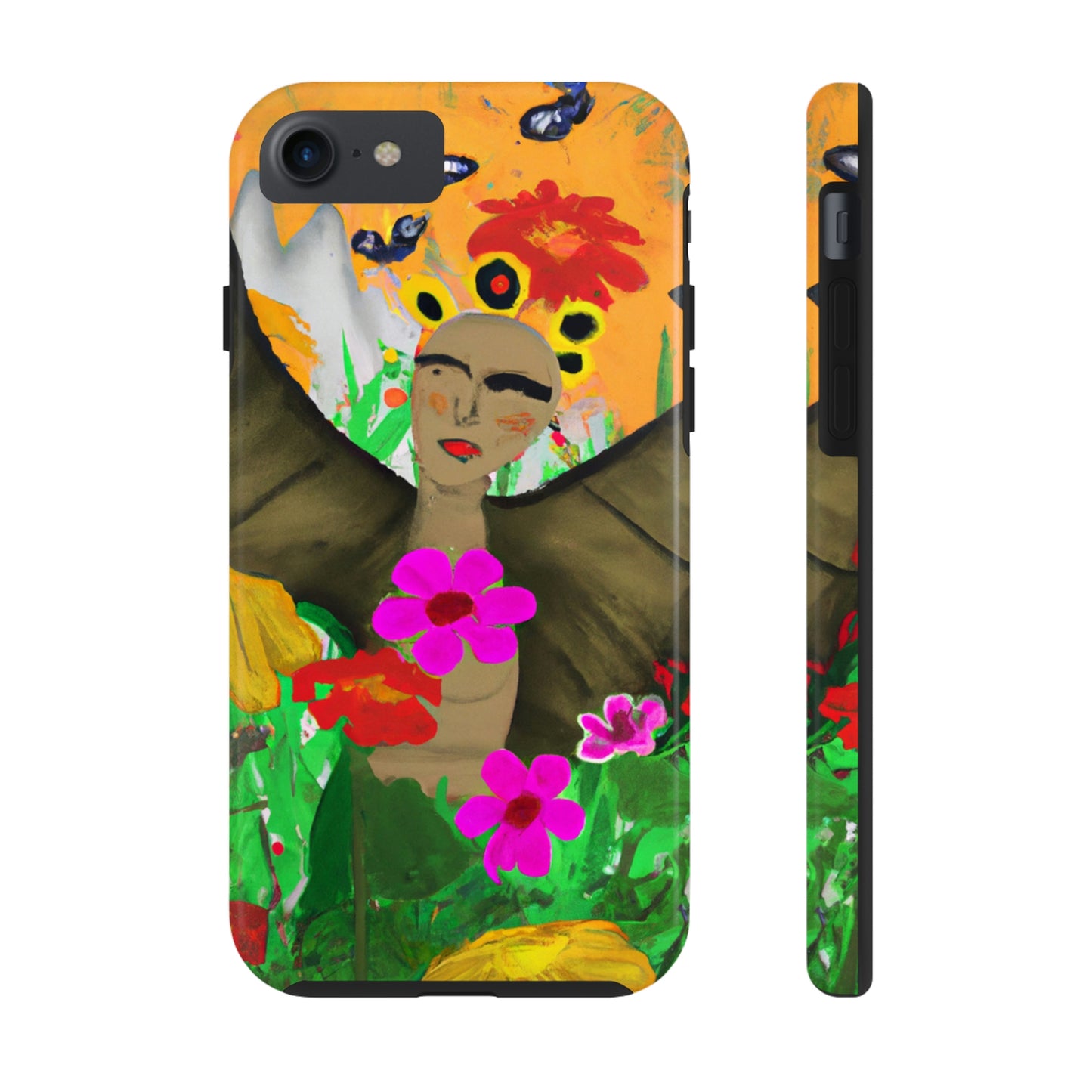 "Schmetterlingsballett auf der Wildblumenwiese" - Die Alien Tough Phone Cases