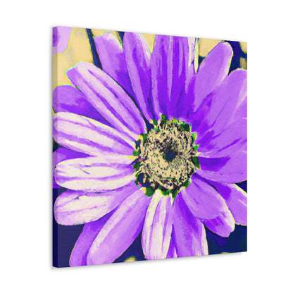 Purple Petals Popping: Create an Eye-Catching Daisy-Rose Fusion - The Alien Canva