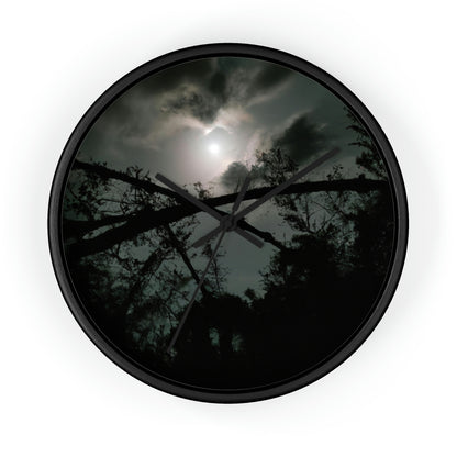 "A Moonlit Mystical World" - The Alien Wall Clock