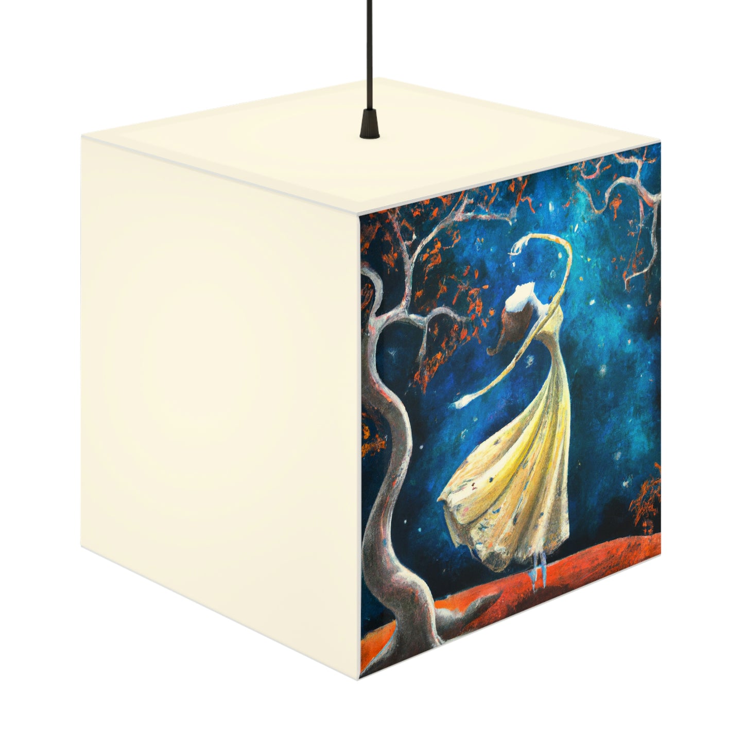 "A Starlight Ballerina" - La lámpara Alien Light Cube