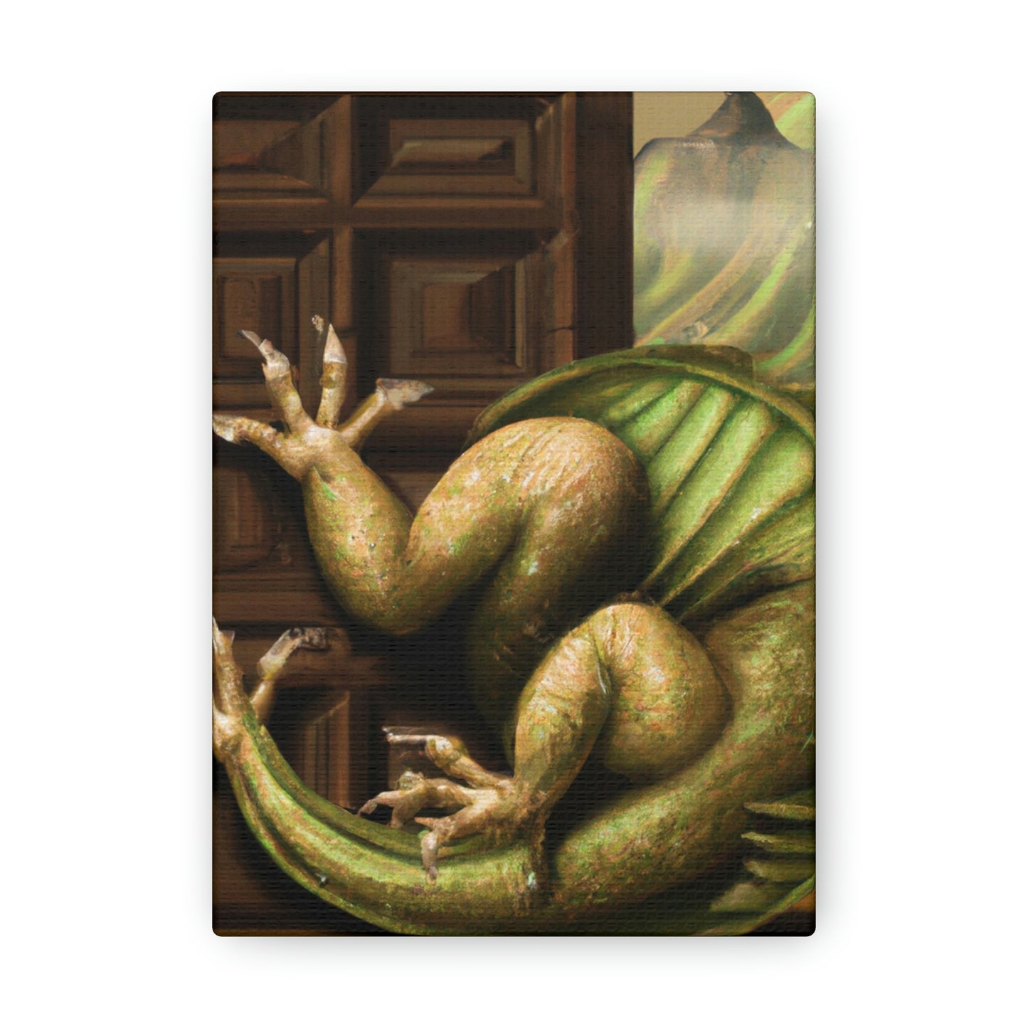 Guardian of the Hidden Door: The Slumbering Dragon - The Alien Canva