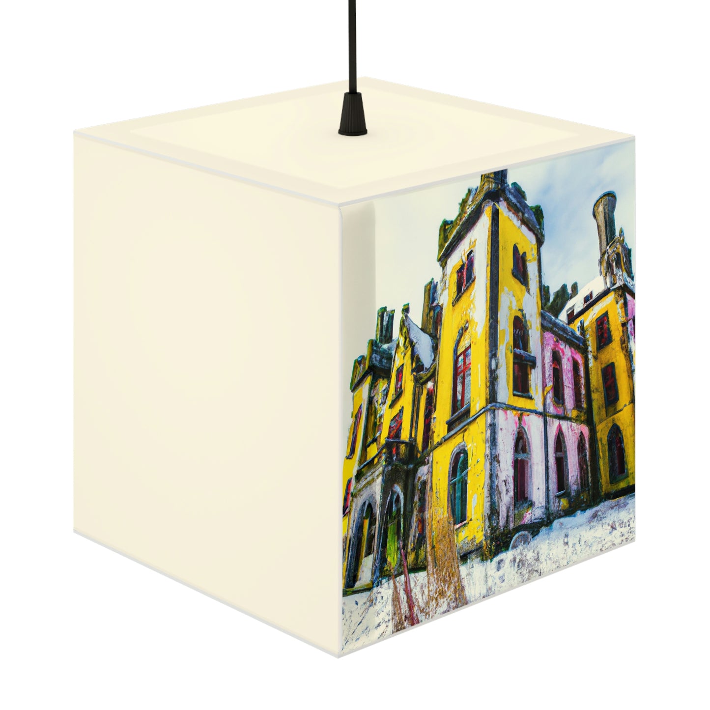 "Castle of Snow and Shadows" - Die Alien Light Cube Lampe