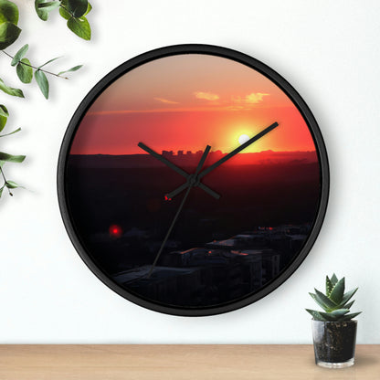 "The Last Light of a Forgotten City" - The Alien Wall Clock