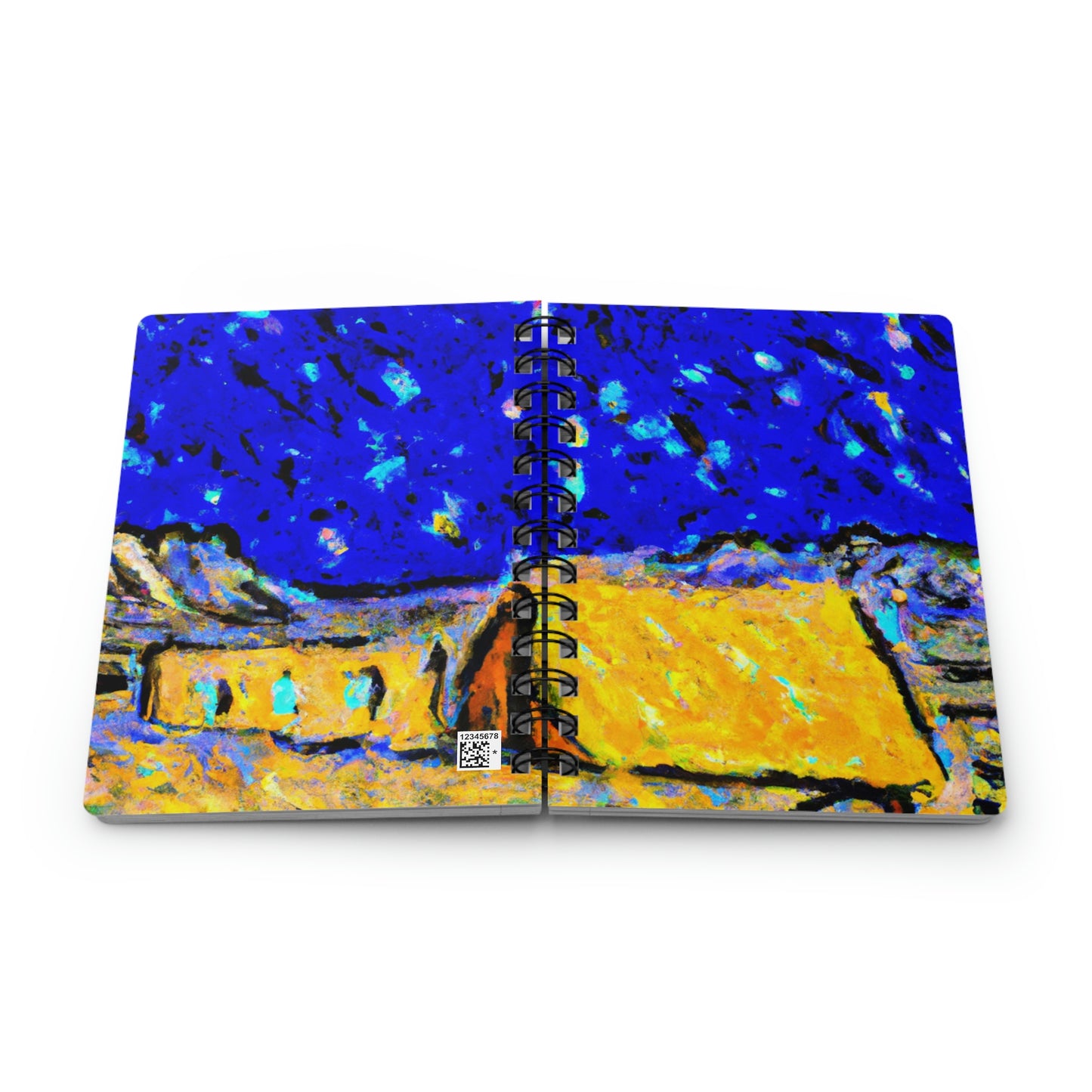 "Enchanted Sands of the Night Sky" - The Alien Spiral Bound Journal