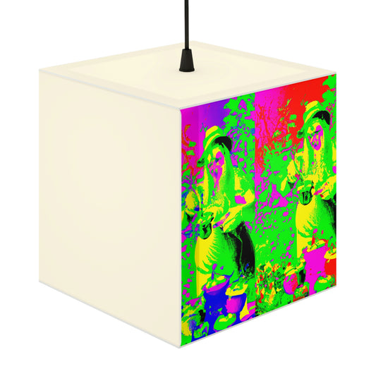 "A Witch's Garden Spellbook" - The Alien Light Cube Lamp