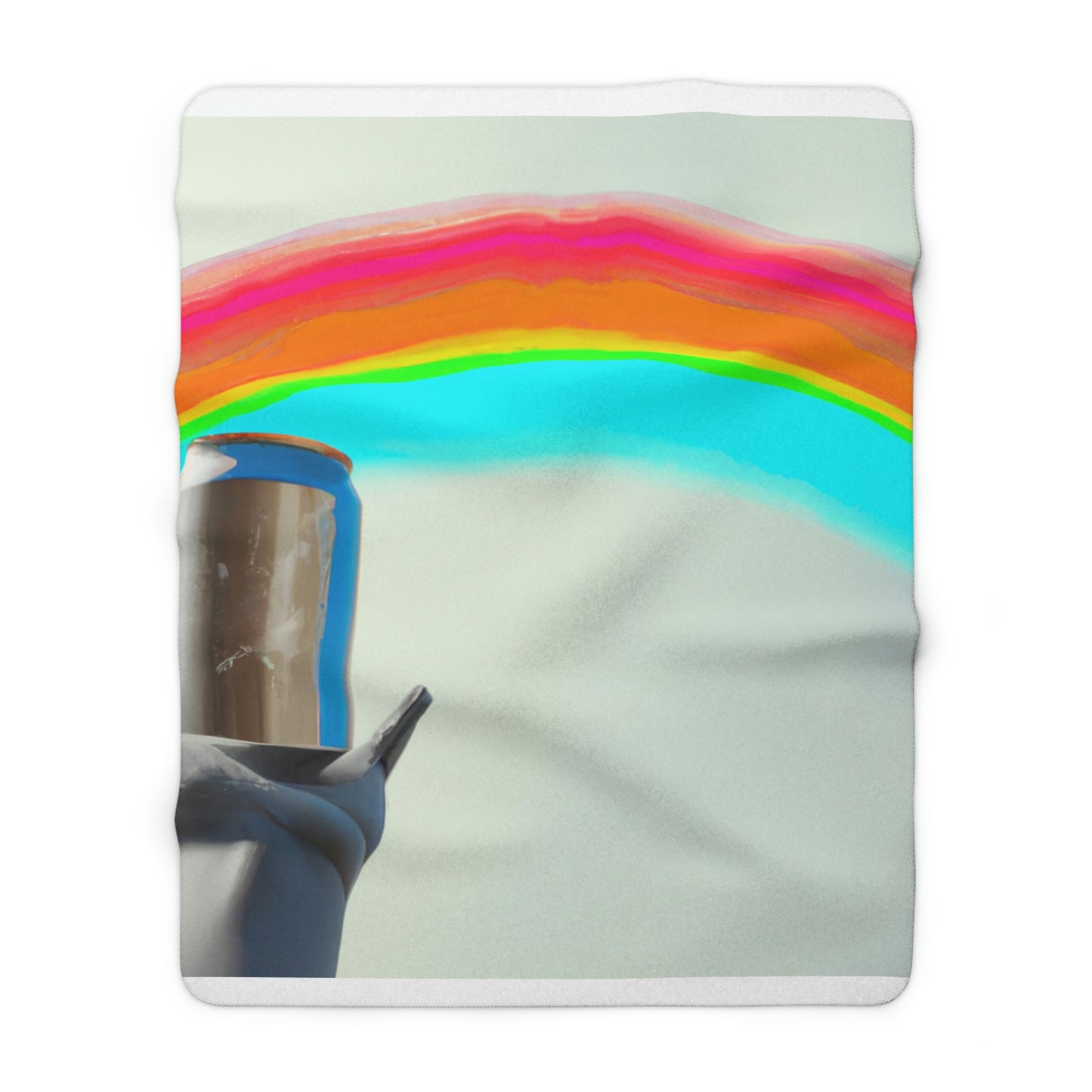 "A Toast To Possibility" - The Alien Sherpa Fleece Blanket