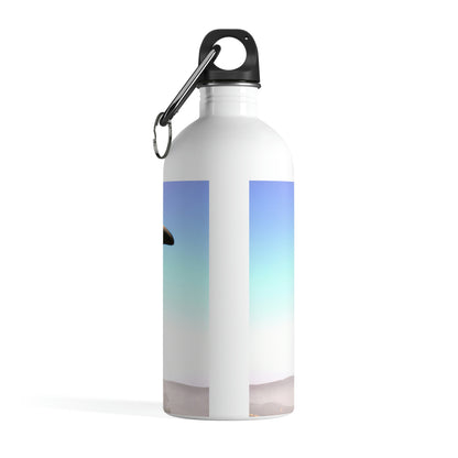 "Alone on the Hilltop: The Tale of a Solitary Gargoyle" - The Alien Stainless Steel Water Bottle