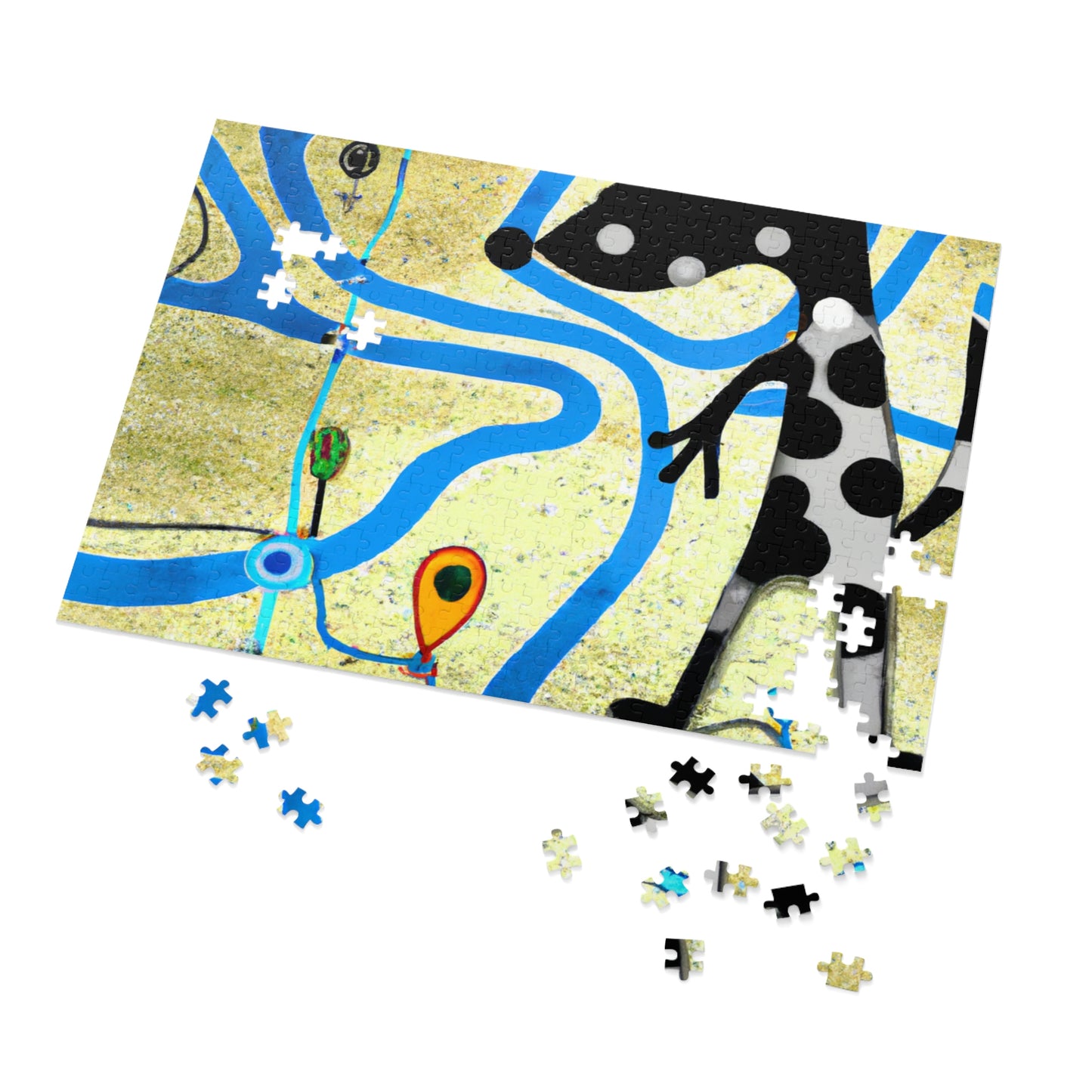 "A Lost Dog's Journey Home" - The Alien Jigsaw Puzzle