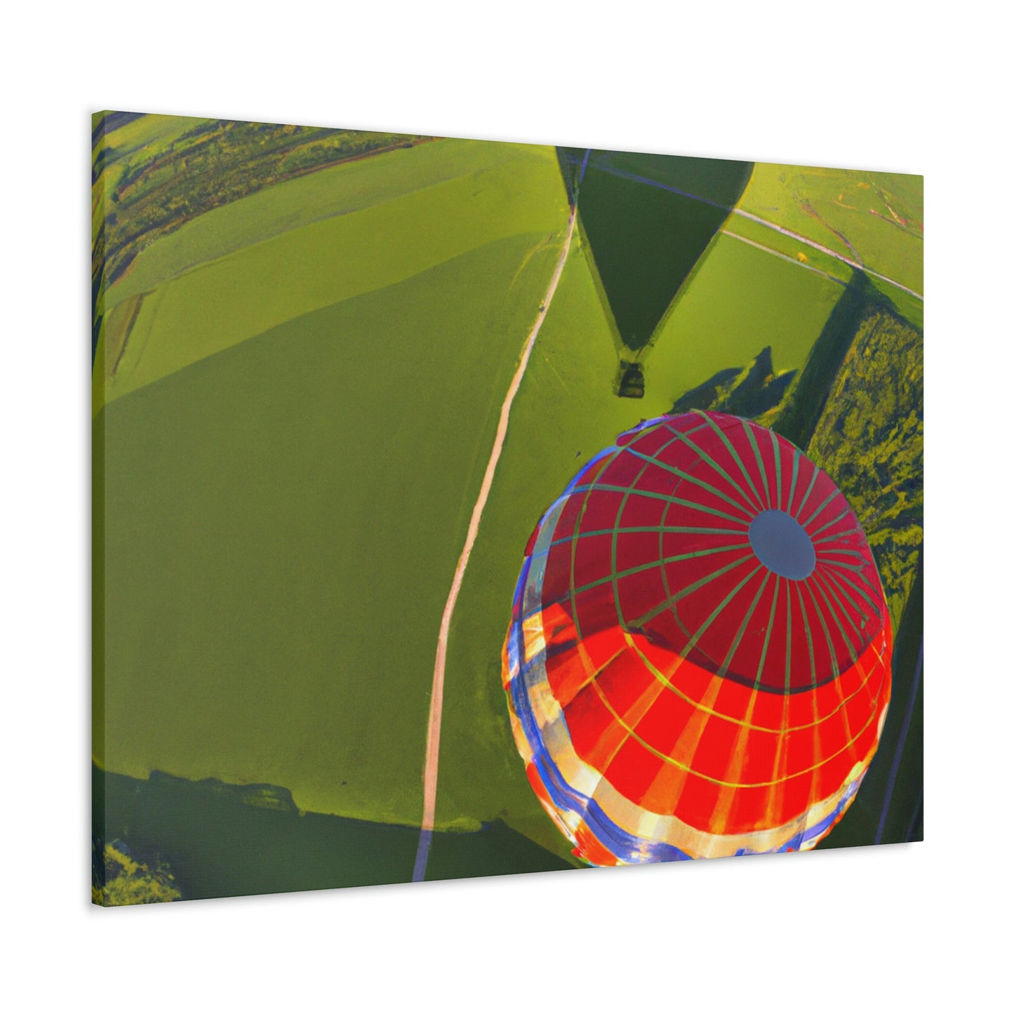 "A View From Above: Exploring the Globe in a Hot Air Balloon" - The Alien Canva