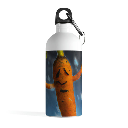 "Jubilant Jig in the Rain" - The Alien Stainless Steel Water Bottle