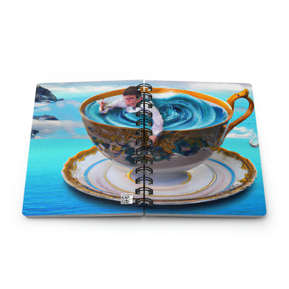 "Adrift in a China Cup: The Story of a Lost Child's Oceanic Adventure" - The Alien Spiral Bound Journal