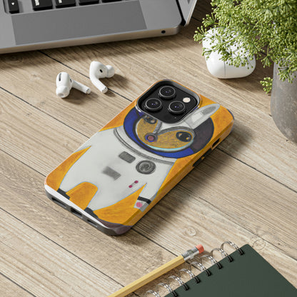 "Hopping to the Moon: Die weltraumgebundenen Abenteuer eines schelmischen Kaninchens". - Die Alien Tough Phone Cases