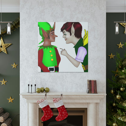 "The Elf and the Rogue's Bonding" - The Alien Canva