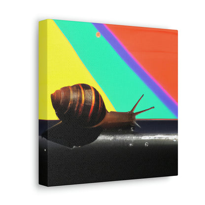 "Rainbow Pot of Gold: A Snail's Slow Trek" - The Alien Canva