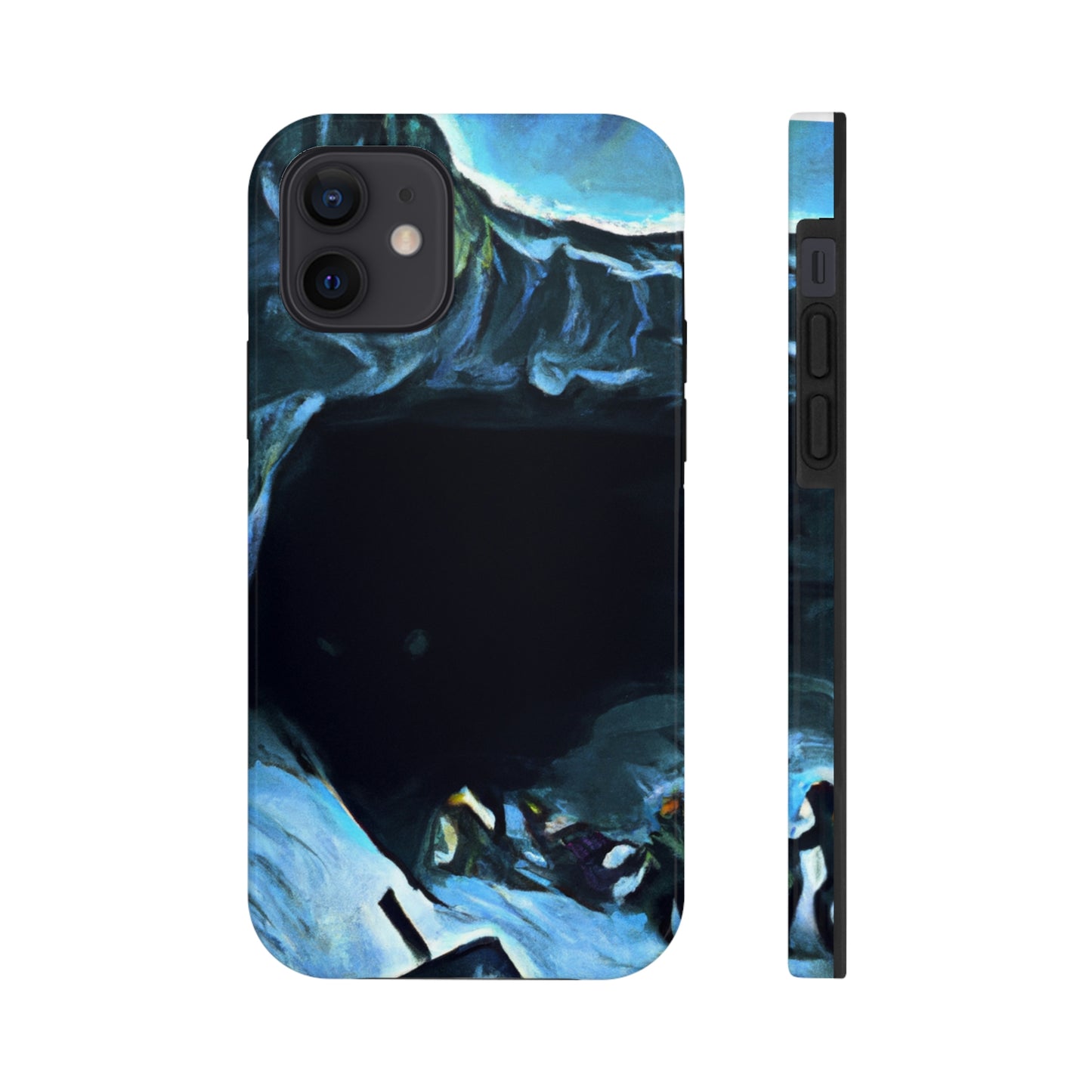 "Flucht aus den eisigen Tiefen" - Die Alien Tough Phone Cases