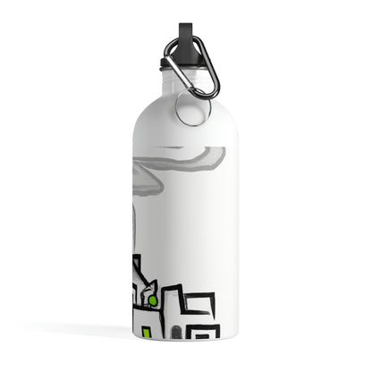 The City In The Mist - The Alien Stainless Steel Water Bottle