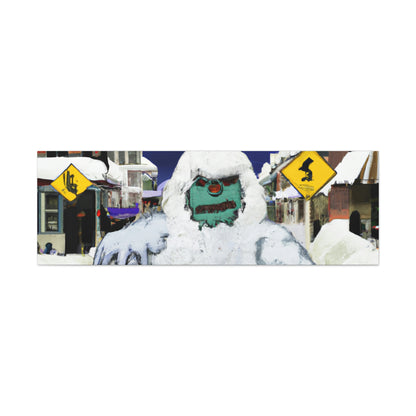 Frozen Terror: The Abominable Snowman's Reign - The Alien Canva