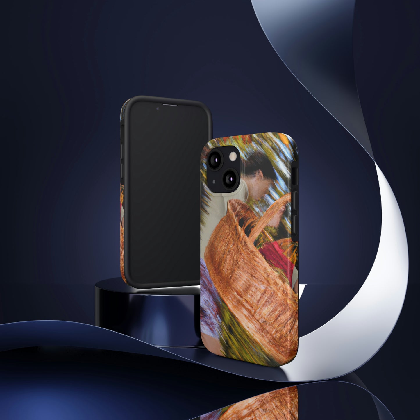 „Herbstpicknick im Wald“ – The Alien Tough Phone Cases