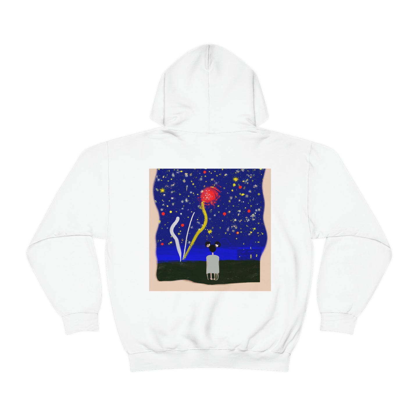 "A Spark of Solitude" - The Alien Unisex Hoodie