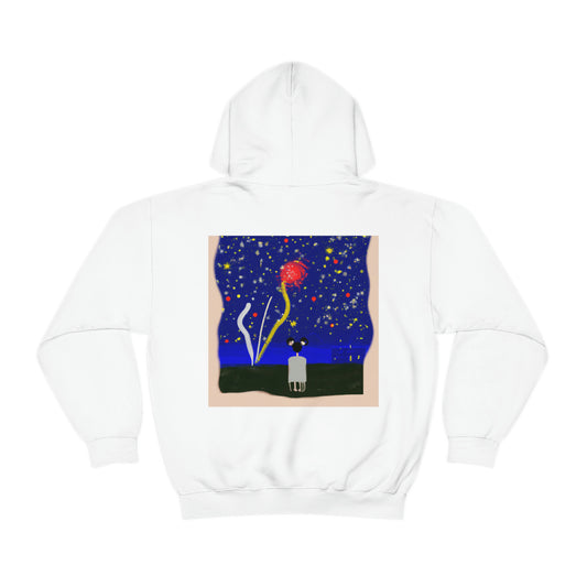 „A Spark of Solitude“ – The Alien Unisex Hoodie