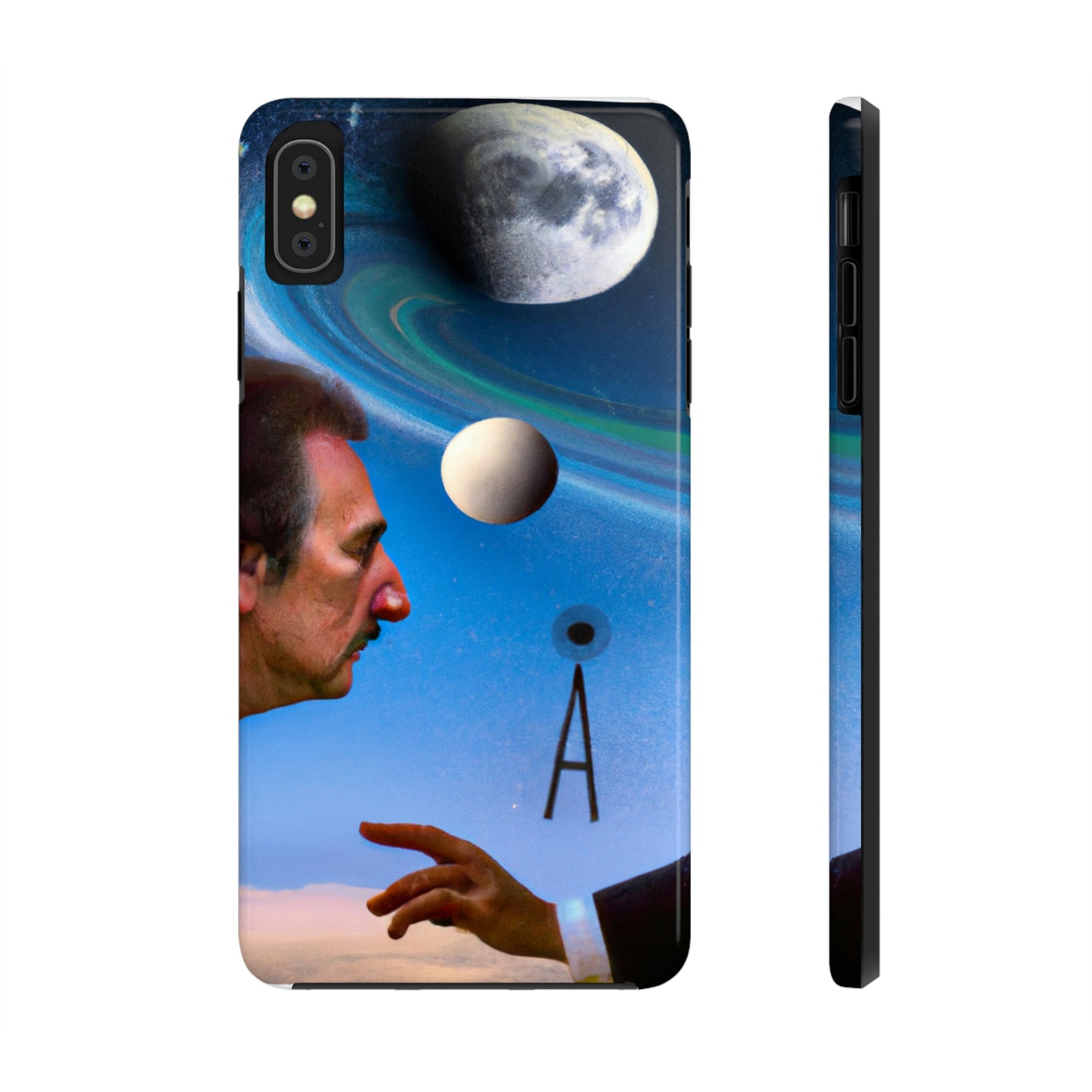 "Eine zufällige Begegnung zwischen schicksalhaften Fremden" - Die Alien Tough Phone Cases