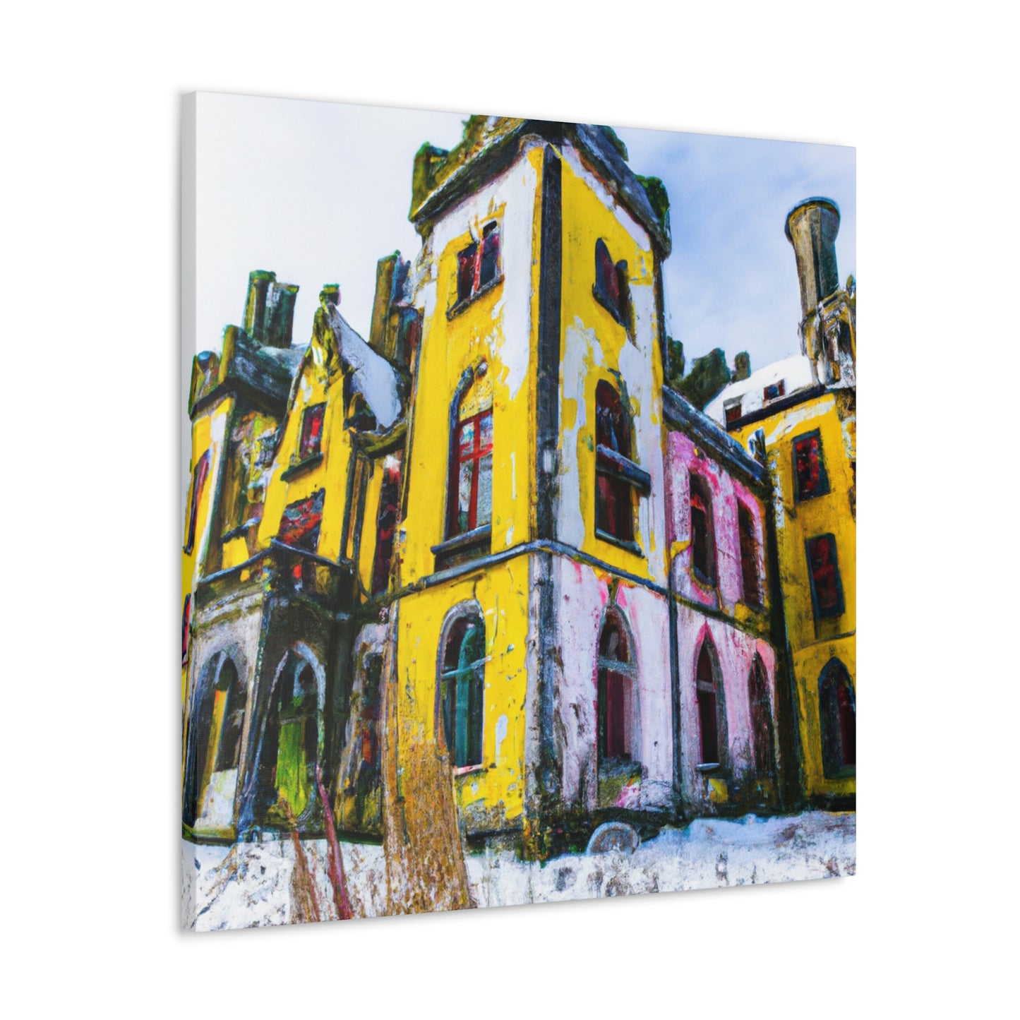 "Schloss aus Schnee und Schatten" - The Alien Canva