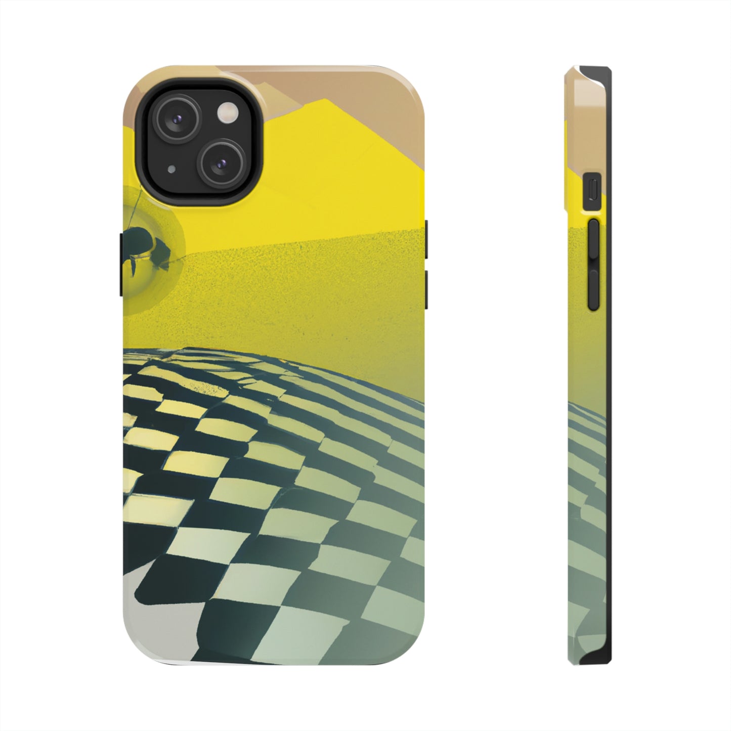 „Lost and Found in the Desert: A Bee's Journey“ – The Alien Tough Phone Cases