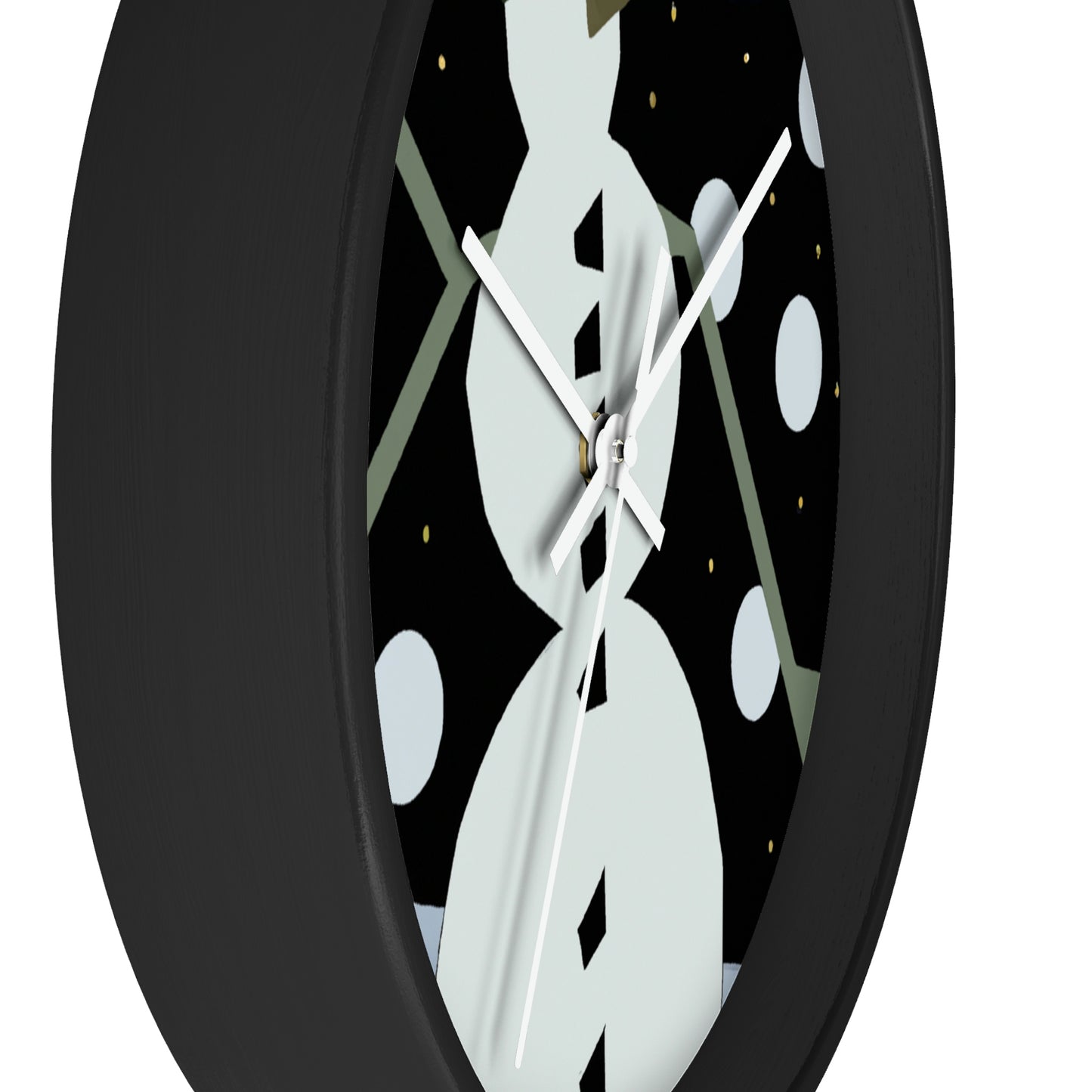 "A Winter Night's Wish" - The Alien Wall Clock